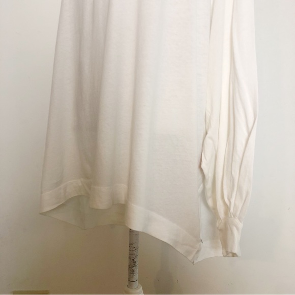 NWT FREE PEOPLE She’s Everything LS Solid in White Size Medium - Picture 8 of 14